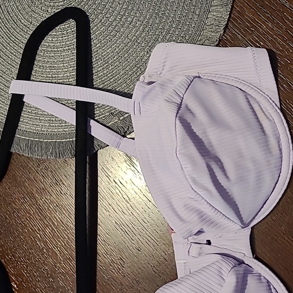 Shade & shore lavender Heavy support underwire padded bikini top great condition - Picture 3 of 12
